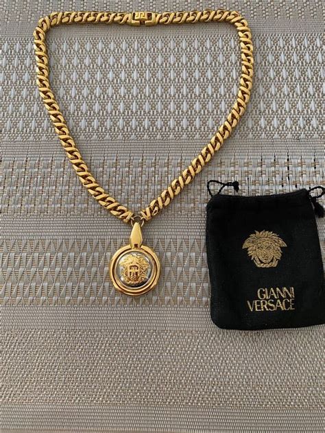 massiv versace kette|versace necklace.